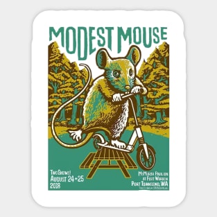 Modest mouse Sticker